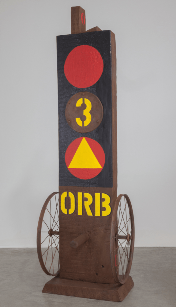 Orb

1960, cast 1991

Painted bronze

60 13/16 &amp;times; 17 1/2 &amp;times; 18 1/2 in. (154.4 &amp;times; 44.5 &amp;times; 47 cm)

Edition of eight plus two artist proofs.

&amp;nbsp;

Photo: Courtesy of Walla Walla Foundry, Washington; Artwork: &amp;copy; Morgan Art Foundation Ltd./Artists Rights Society (ARS), NY