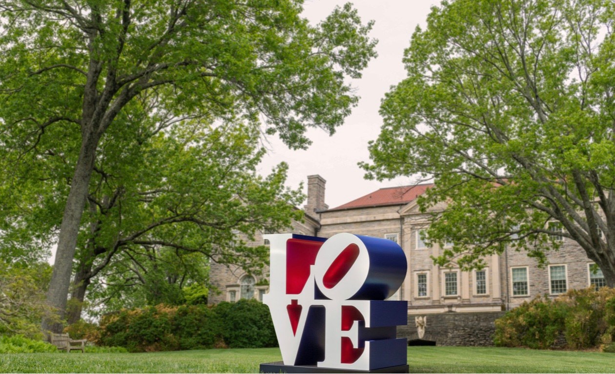 The American LOVE (White Blue Red), 1966&amp;ndash;1999

Artwork: &amp;copy; The Robert Indiana Legacy Initiative/Artists Rights Society (ARS), NY
