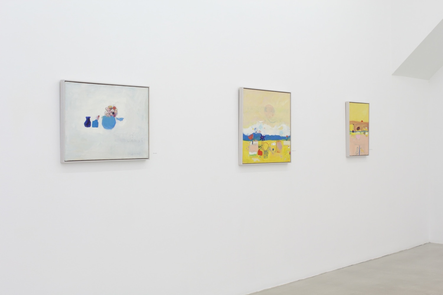 Edith Schloss: Blue Italian Skies Above Installation View