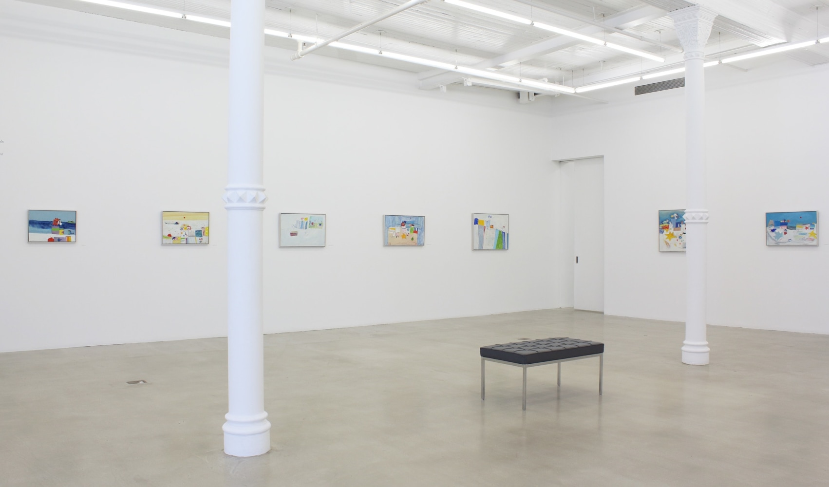 Edith Schloss: Blue Italian Skies Above Installation View