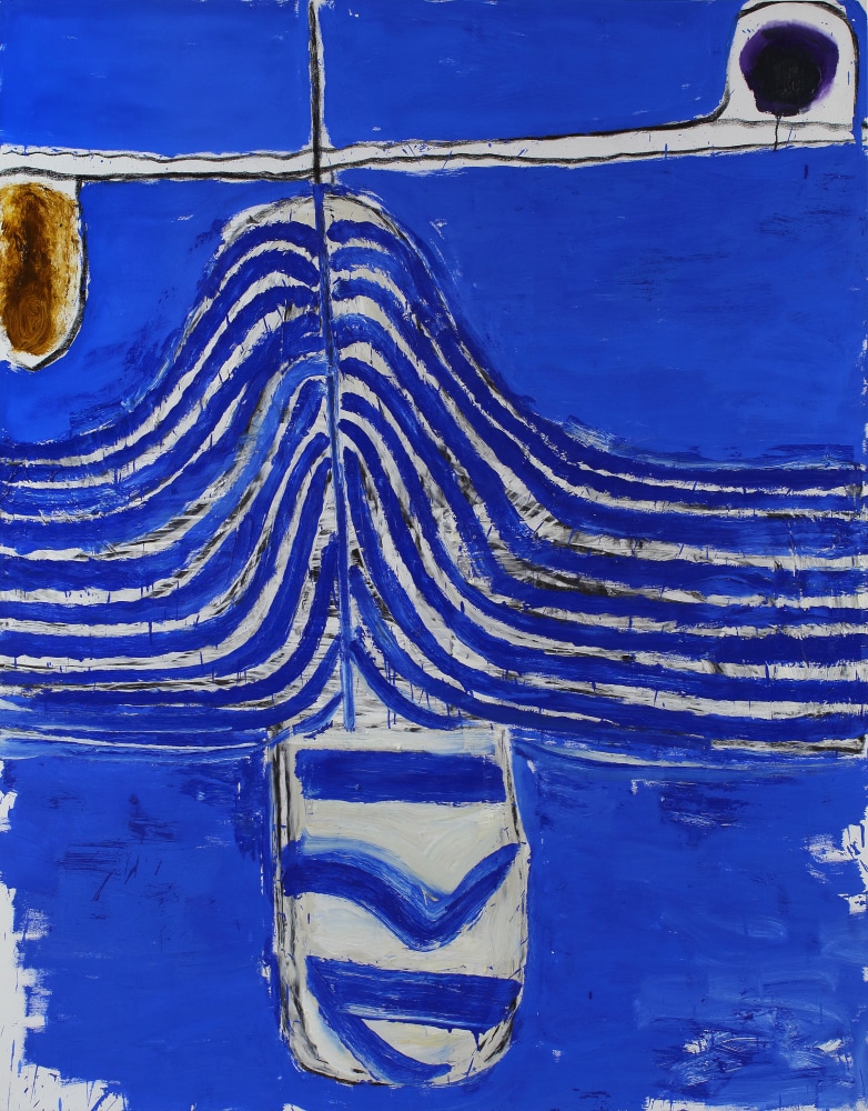 Catch I, 2022, oil on canvas, 84 x 66 inches