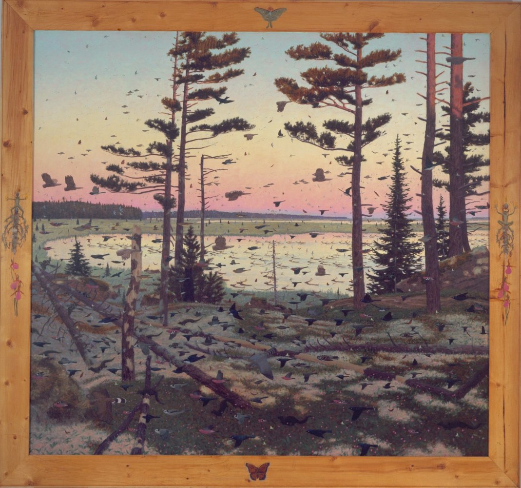 Ishpiming, 2006, oil on linen, 51 x 61 inches