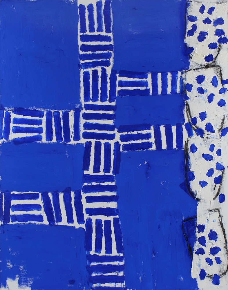 Resurrection III, 2022, oil on canvas, 84 x 66 inches