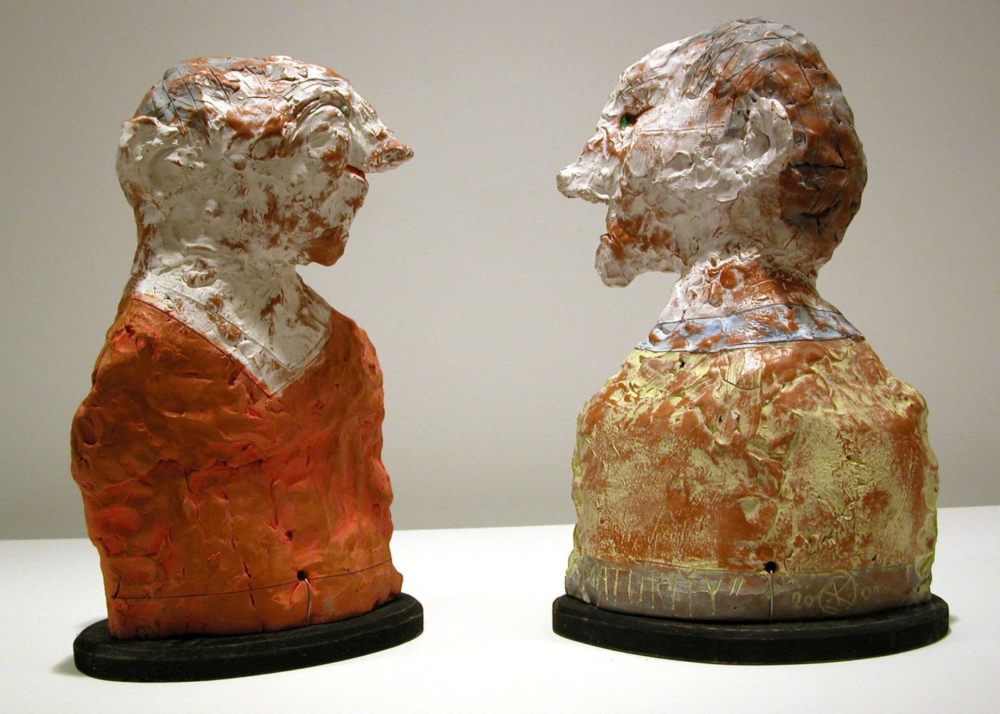 Maturity, 2002, terracotta, 15 1/2 x 10 1/2 x 6 inches