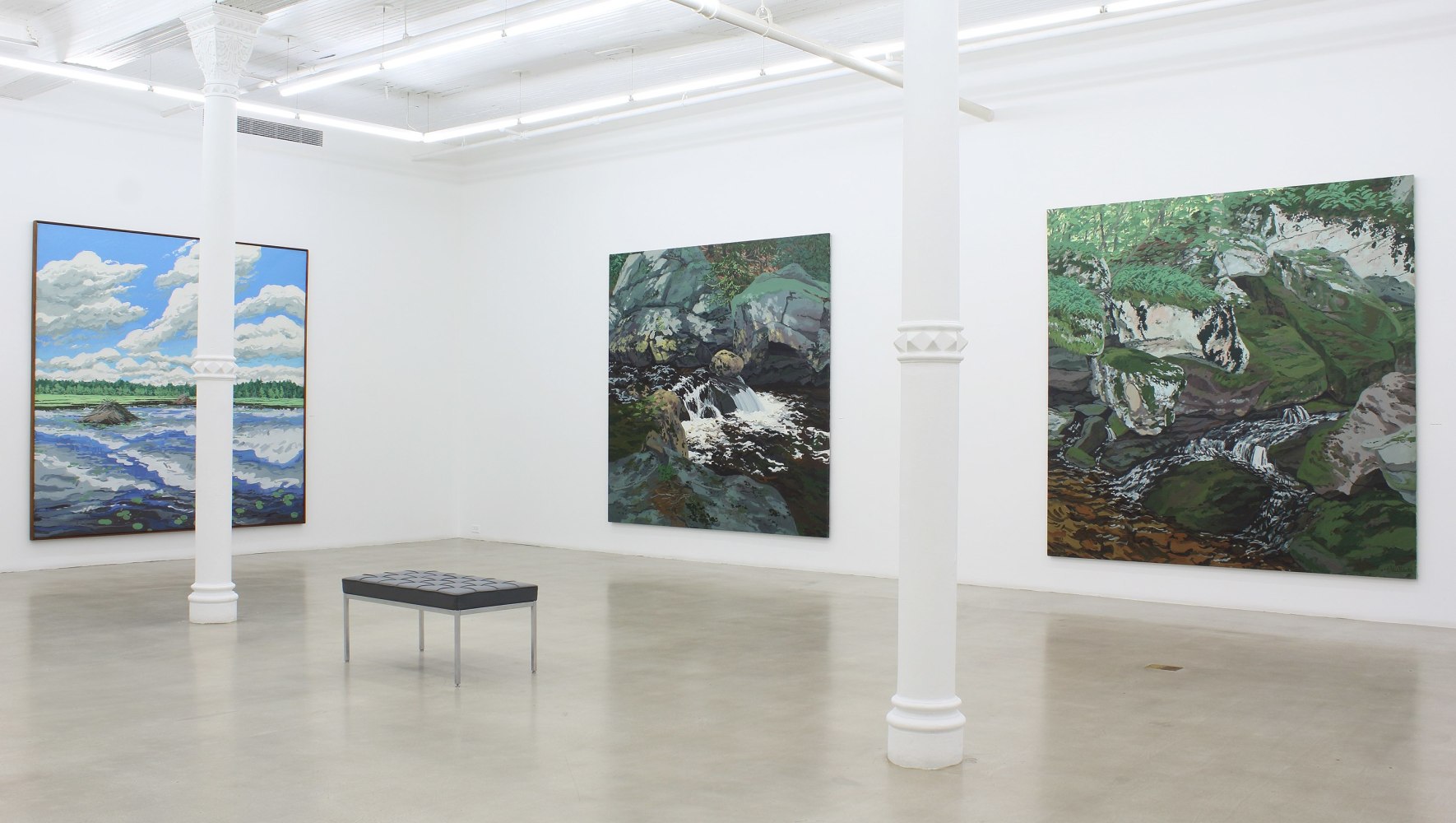 Neil Welliver - Selected Works - Exhibitions - Alexandre Gallery