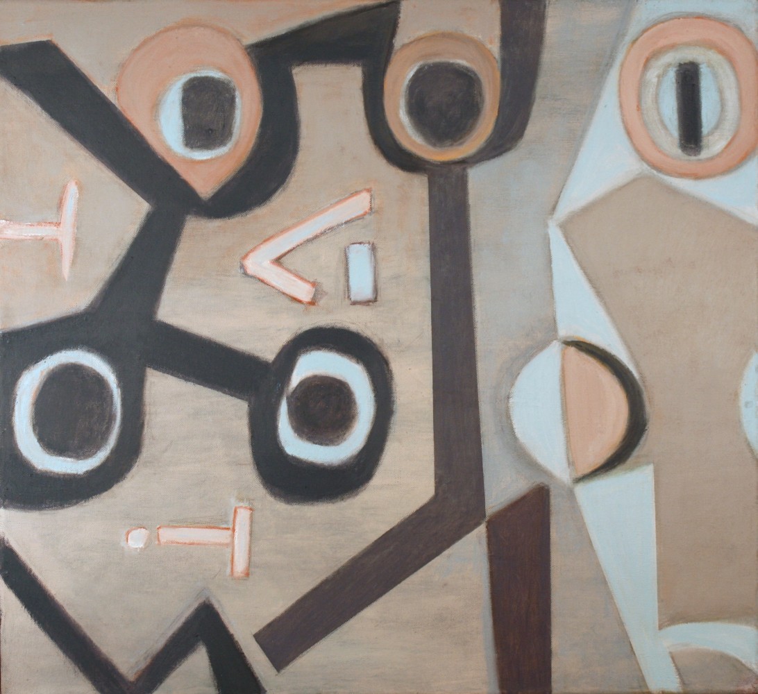 Confluence, 2008, oil on canvas, 33 &amp;frac12; x 36 inches