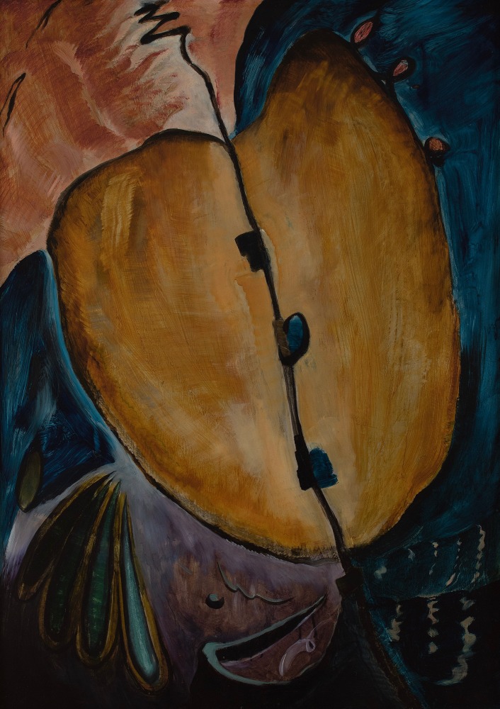 Untitled, c. 1929, oil on metal, 28 x 20 inches.&amp;nbsp;The Jan T. and Marica Vilcek Collection. Promised gift to The Vilcek Foundation.