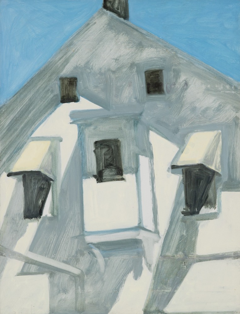 Sun Pattern, 1981, oil on Masonite, 15 3/4 x 12 inches