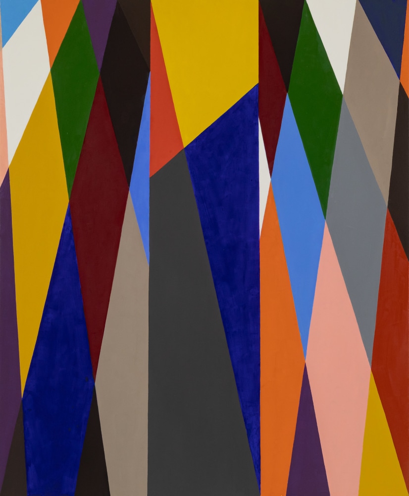 The Tall Grass, 2025, oil and alkyd on canvas, 41 1/2 x 34 1/4 inches