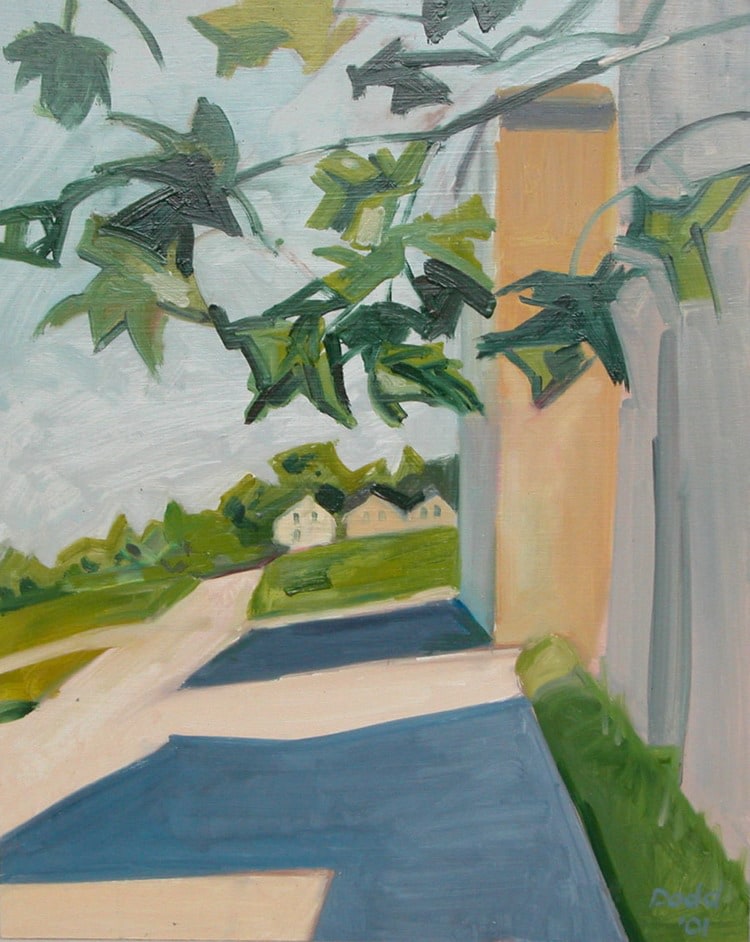 Belfast, June, 2001, oil on Masonite, 15 x 11 7/8 inches&amp;nbsp;