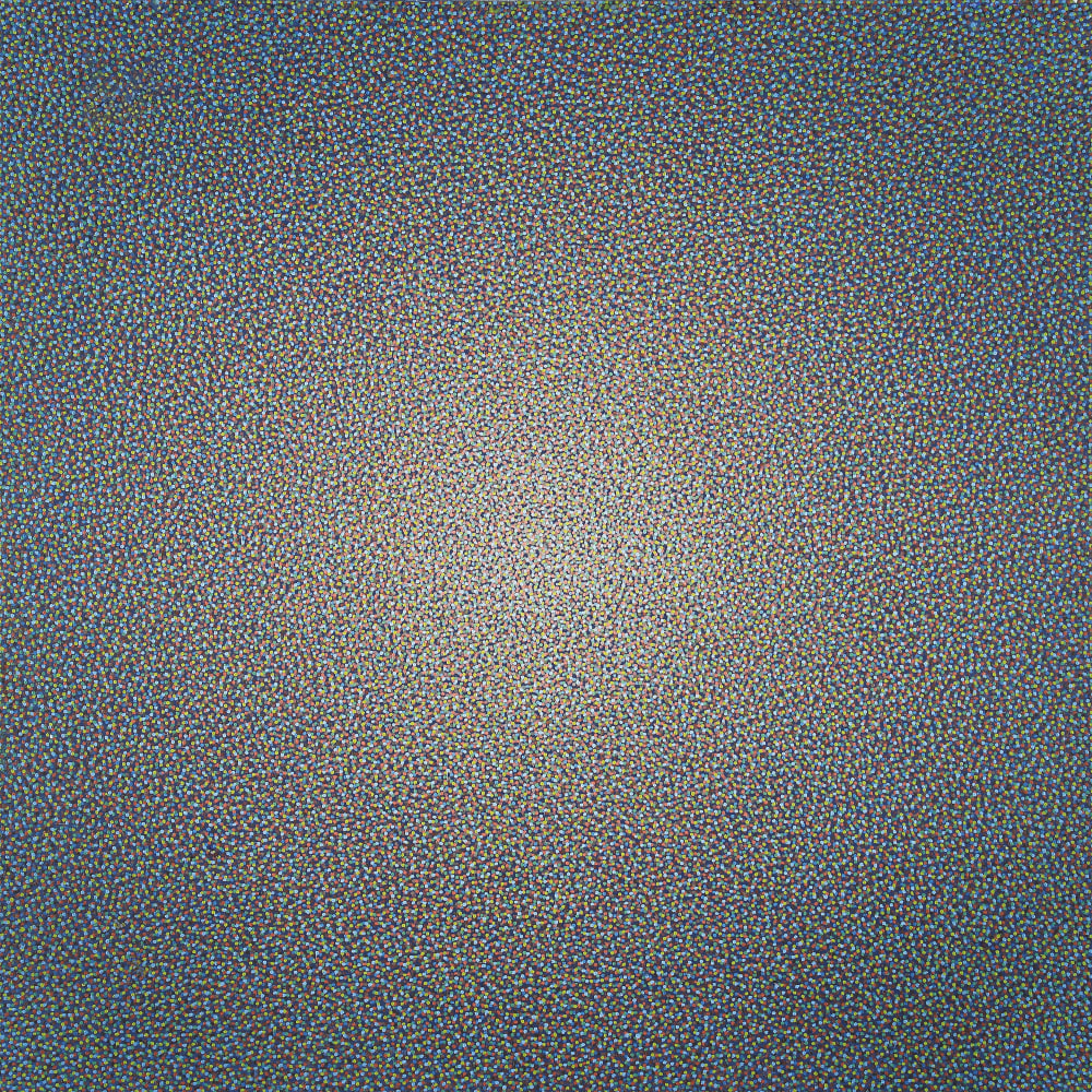 Unified Field, 1980, oil on canvas, 30&amp;nbsp;x 30&amp;nbsp;inches