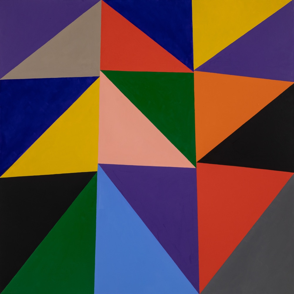 JuJu (for Wayne Shorter), 2025, oil and alkyd on canvas, 40 x 40 inches