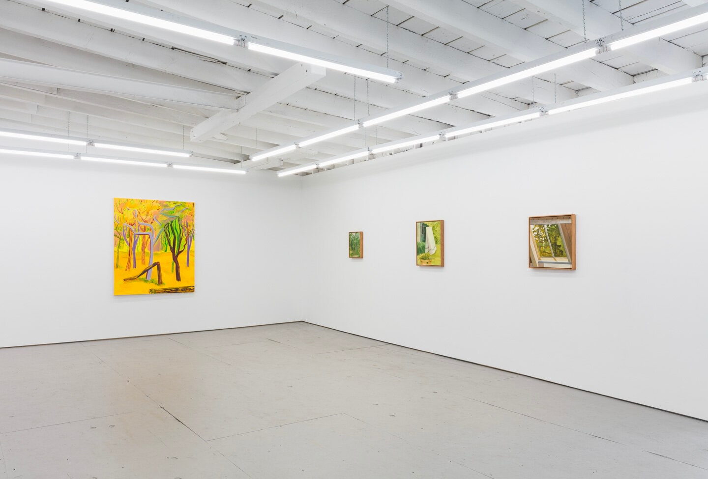 Lois Dodd and Shara Hughes