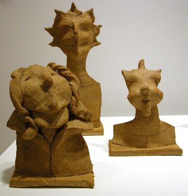 Self as Lois, 2006, terracotta, 12 inches high