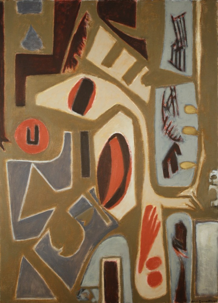 Creature, 2007-200, oil on canvas, 40 x 29 inches
