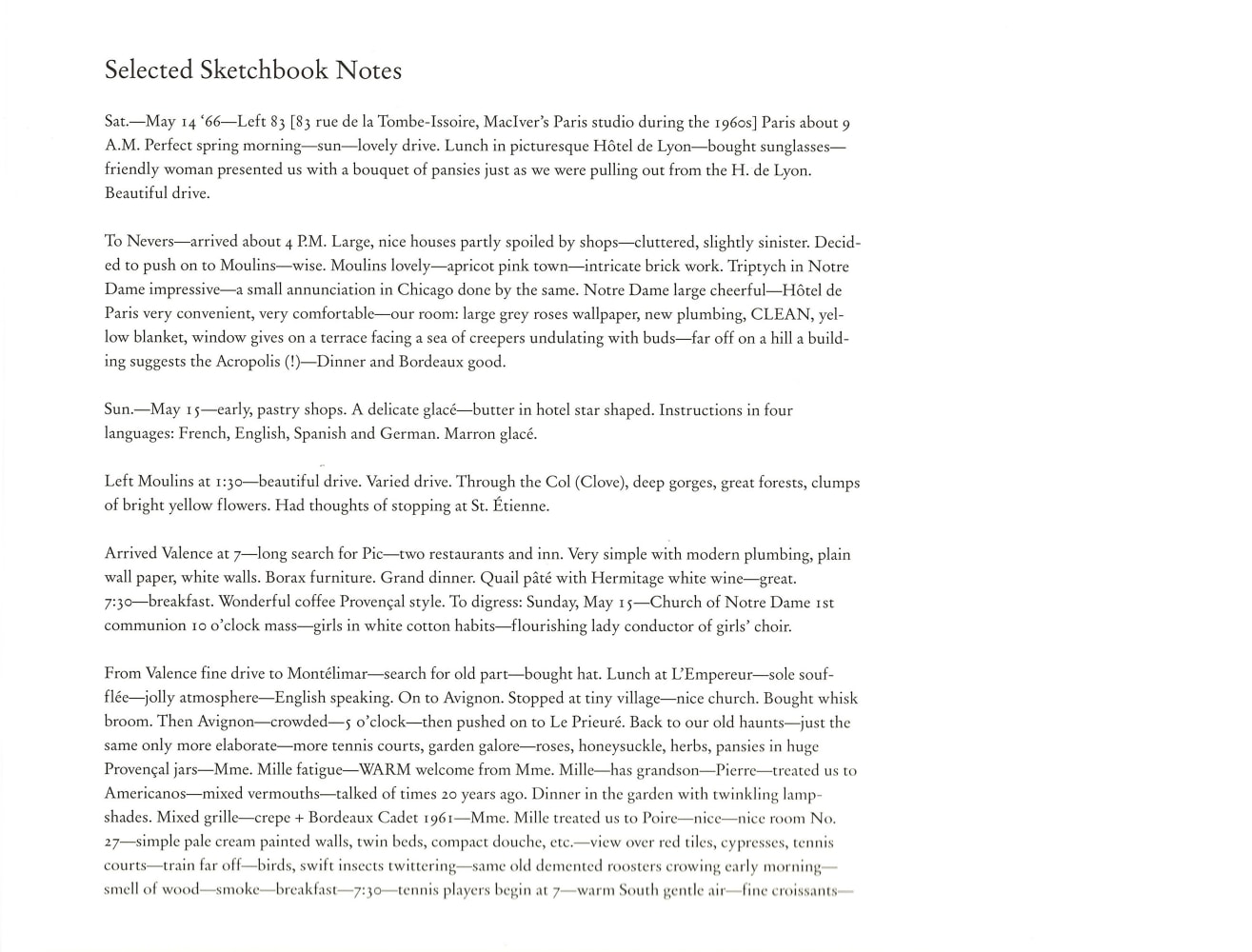 Paintings and Drawings of Provence