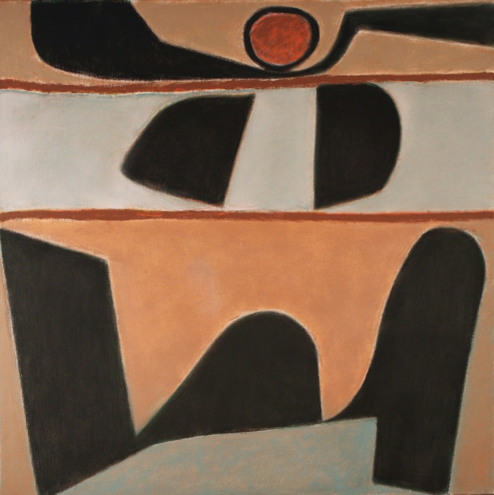 Inauguration, 2009, oil on canvas, 32 3/8 x 32 3/8 inches