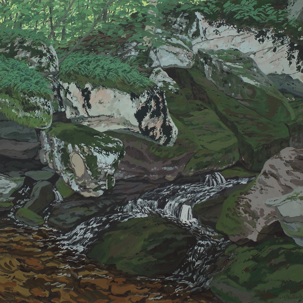 Neil Welliver - Selected Works - Exhibitions - Alexandre Gallery