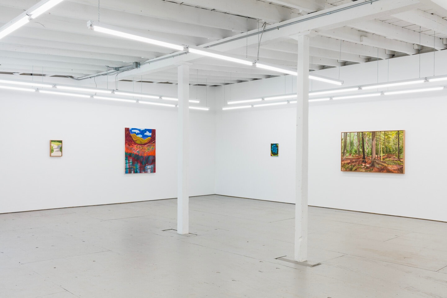 Lois Dodd and Shara Hughes