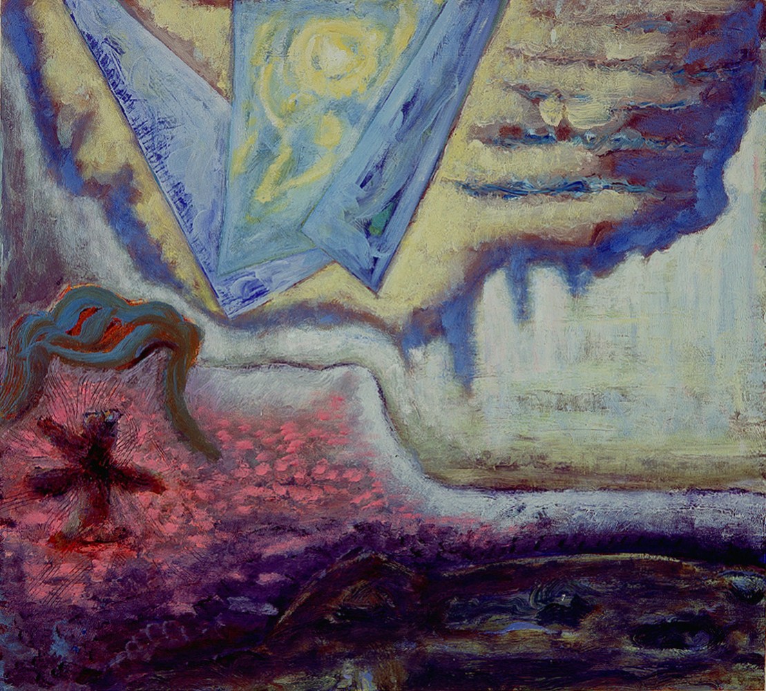 Morning at Le Cannet, 2007, oil on panel, 38 x 42 inches