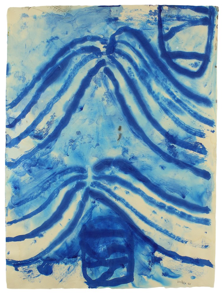 Untitled, 2021, ink on paper, 29 3/4 x 22 inches