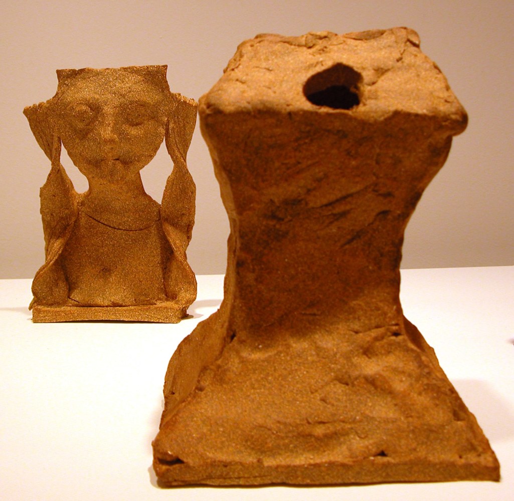 Self as Goldilocks, 2006, terra cotta, 8 1/2 inches high