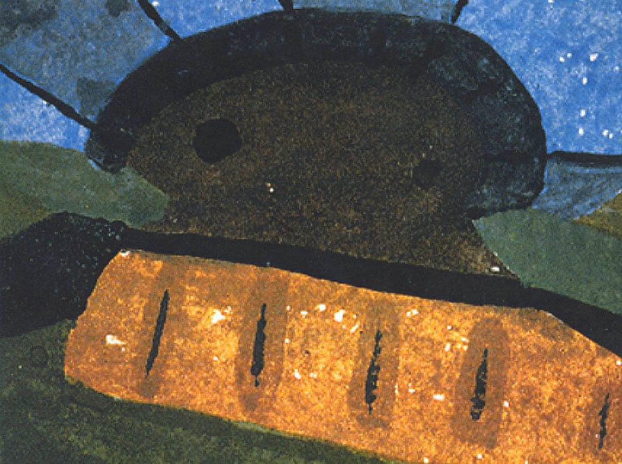 Untitled from Sketchbook &amp;quot;E&amp;quot; (Arkansas), c. 1940-46, watercolor and gouache on paper, 3 x 4 inches