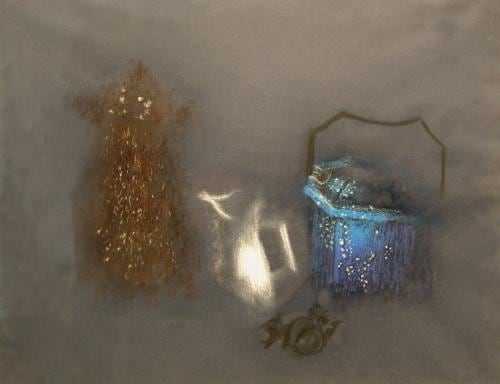 Paris Still Life,&amp;nbsp;1961, pastel on paper, 20 x 25 1/2 inches