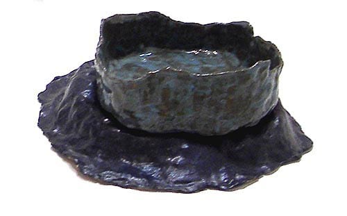 Jessica Jackson Hutchins, Sea and Sky Bowl,&amp;nbsp;&amp;nbsp;2005, glazed ceramic, 4.25 x 12.75 x 12.25 inches