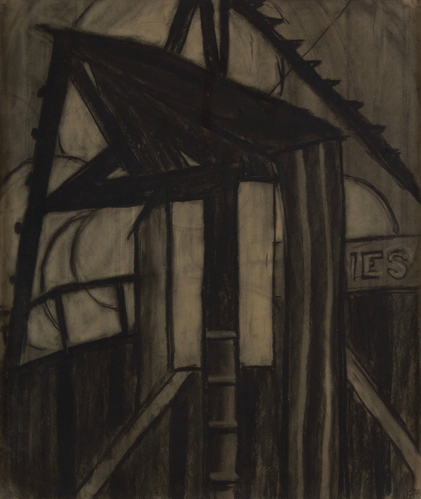 Abstraction Untitled, c. 1917-20, charcoal on paper, 20 1/2 x 17 1/2 inches.&amp;nbsp;Collection of Michael and Juliet Rubenstein. Promised gift to The Metropolitan Museum of Art.