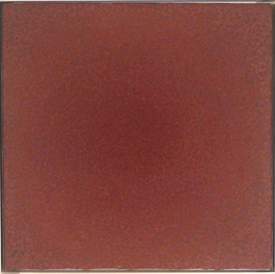 Sally Hazelet Drummond,&amp;nbsp;Untitled, 1959, oil on canvas, 18 x 18 inches