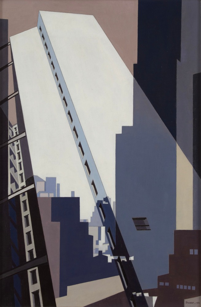Convergence, 1952, graphite and oil on canvas, 24 1/4 x 16 inches