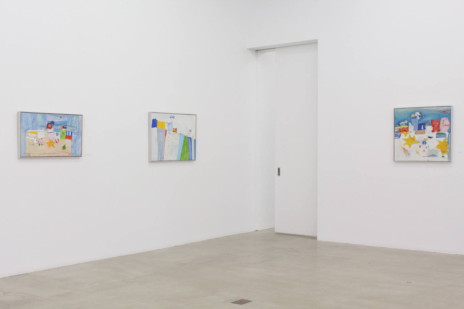 Edith Schloss: Blue Italian Skies Above Installation View