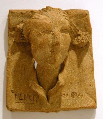 Flirt,&amp;nbsp;2006,&amp;nbsp;terracotta, 7 1/8 inches high