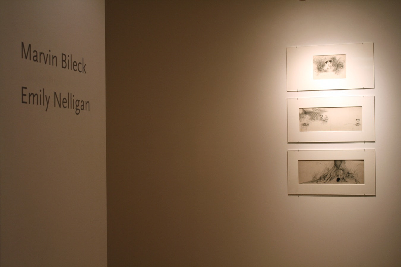 Emily Nelligan and Marvin Bileck