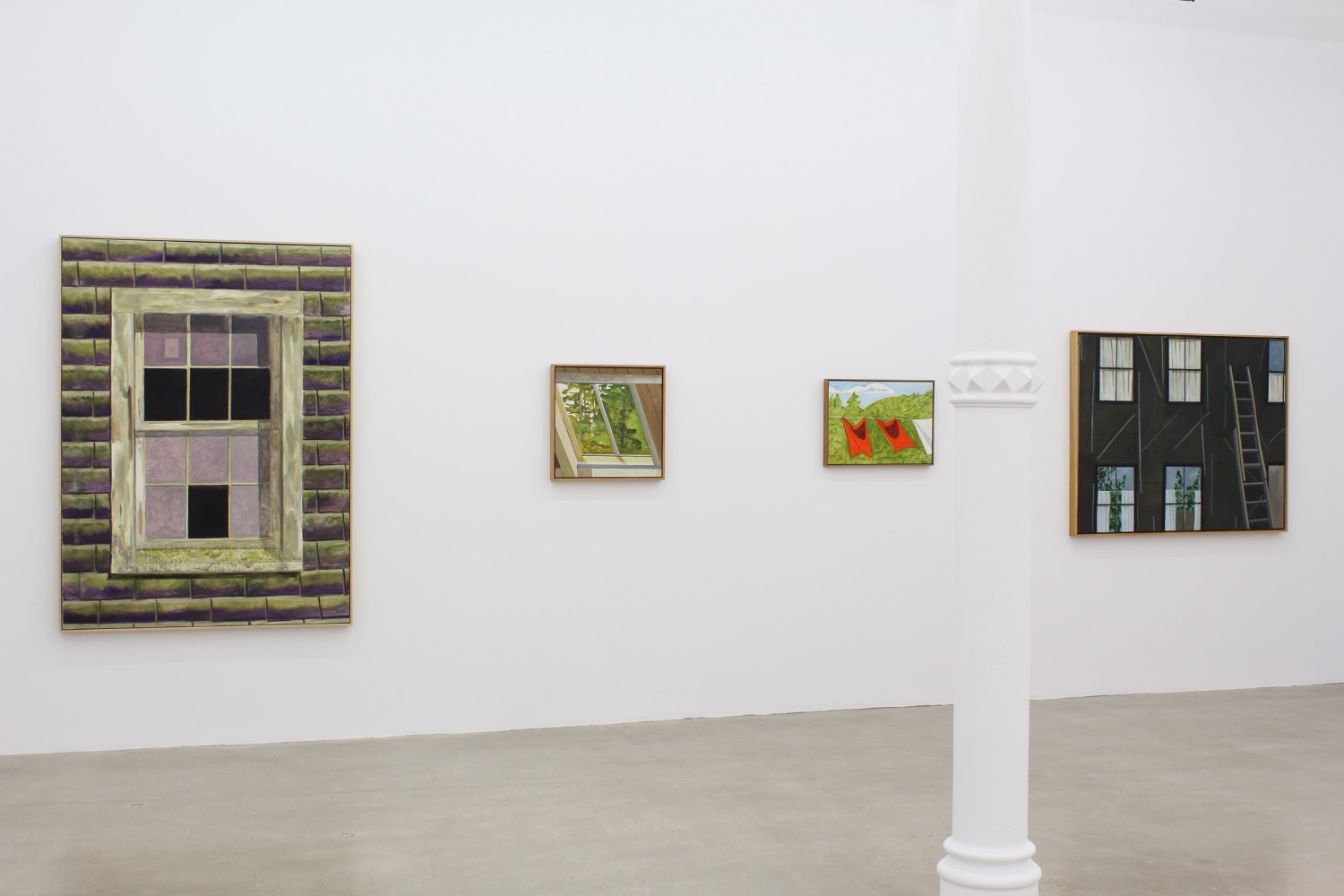 Lois Dodd Installation View