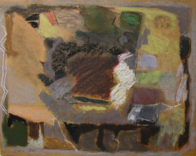 Untitled, 1980, pastel on paper, 11 x 14 inches