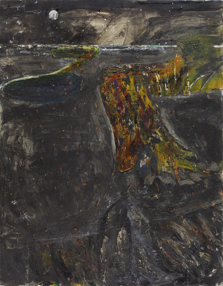 John Walker, Untitled, 2005, oil on linen, 84 x 66 inches