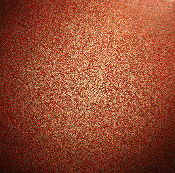 Within Darkness There is Light, 2001, oil on canvas, 30 x 30 inches