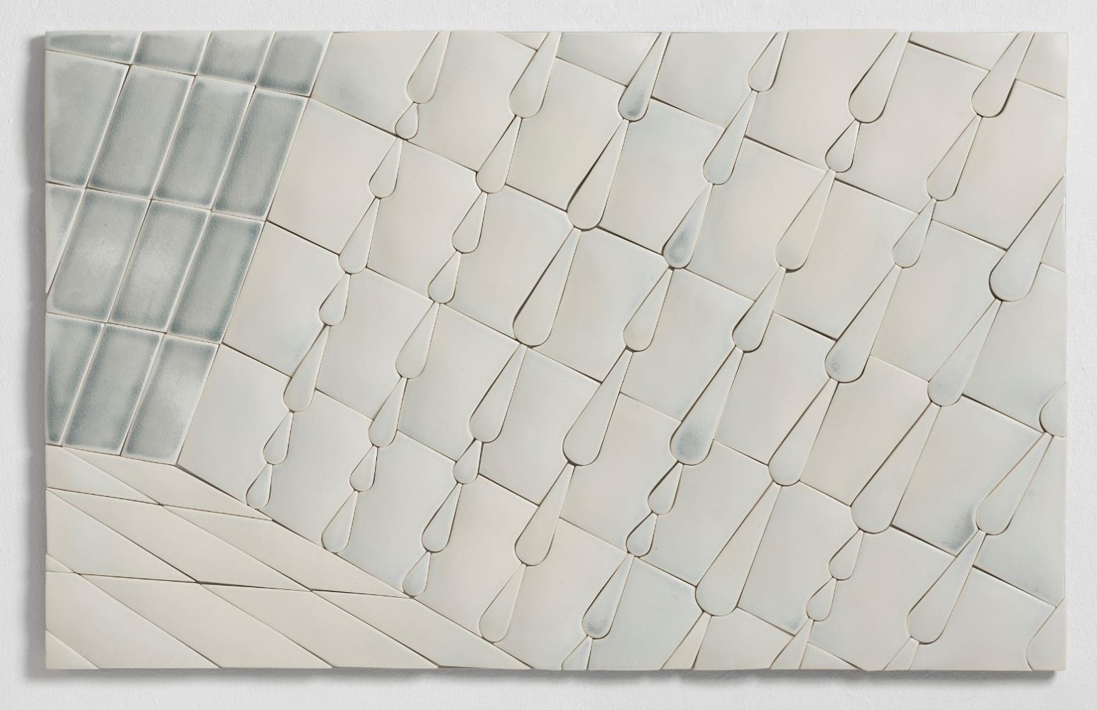 KIRSI KIVIVIRTA
House of Waters III, 2024
Glazed porcelain
24&amp;quot; H x 38.25&amp;quot; W x 0.75&amp;quot; D