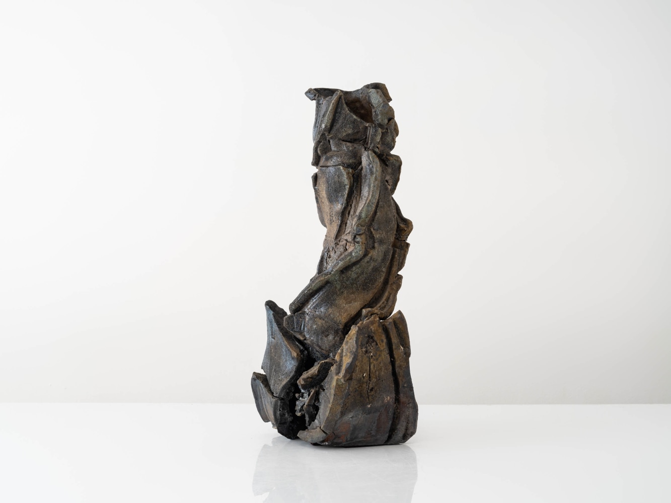 SHOZO MICHIKAWA
Volcano Usu Sculptural Form, 2023
Stoneware
24.5" H x 12" W x 10" D