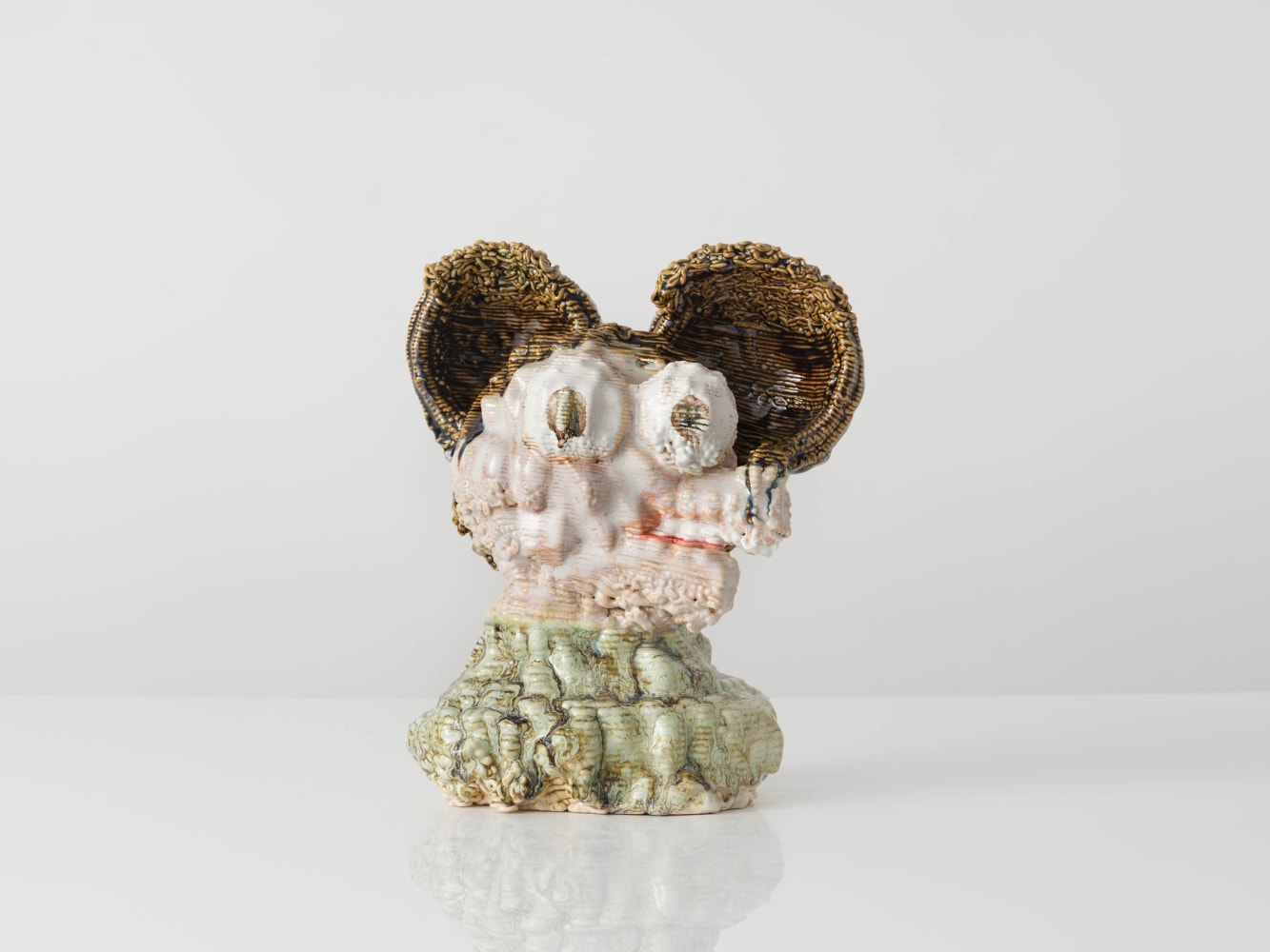 EUN-HA PAEK
Big Mouse, 2024
3D printed glazed stoneware
12.5" H x 10.5" W x 6.5" D