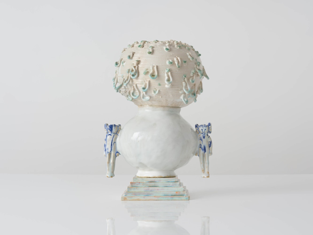 EUN-HA PAEK
Mongmong Guards #2, 2025
Handbuilt and 3D printed glazed stoneware
16.75" H x 10" W x 10" D