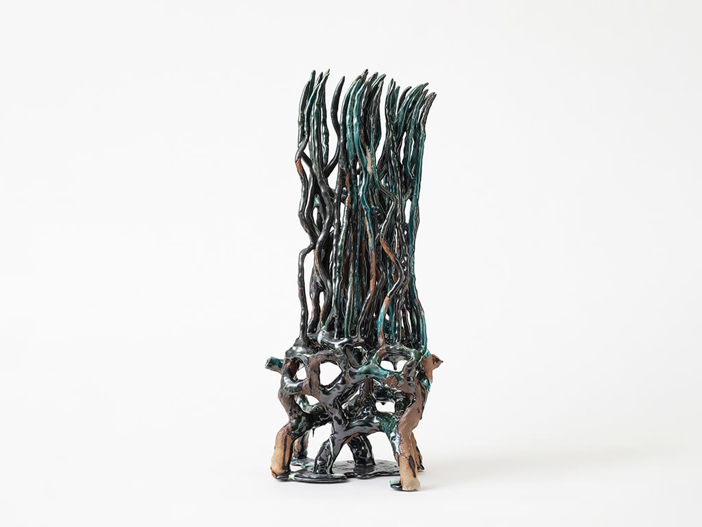 BENTE SKJ&amp;Oslash;TTGAARD
Flagella #2054, 2020
Glazed stoneware
31.5&amp;quot; H x 15.75&amp;quot; W x 11.75&amp;quot; D