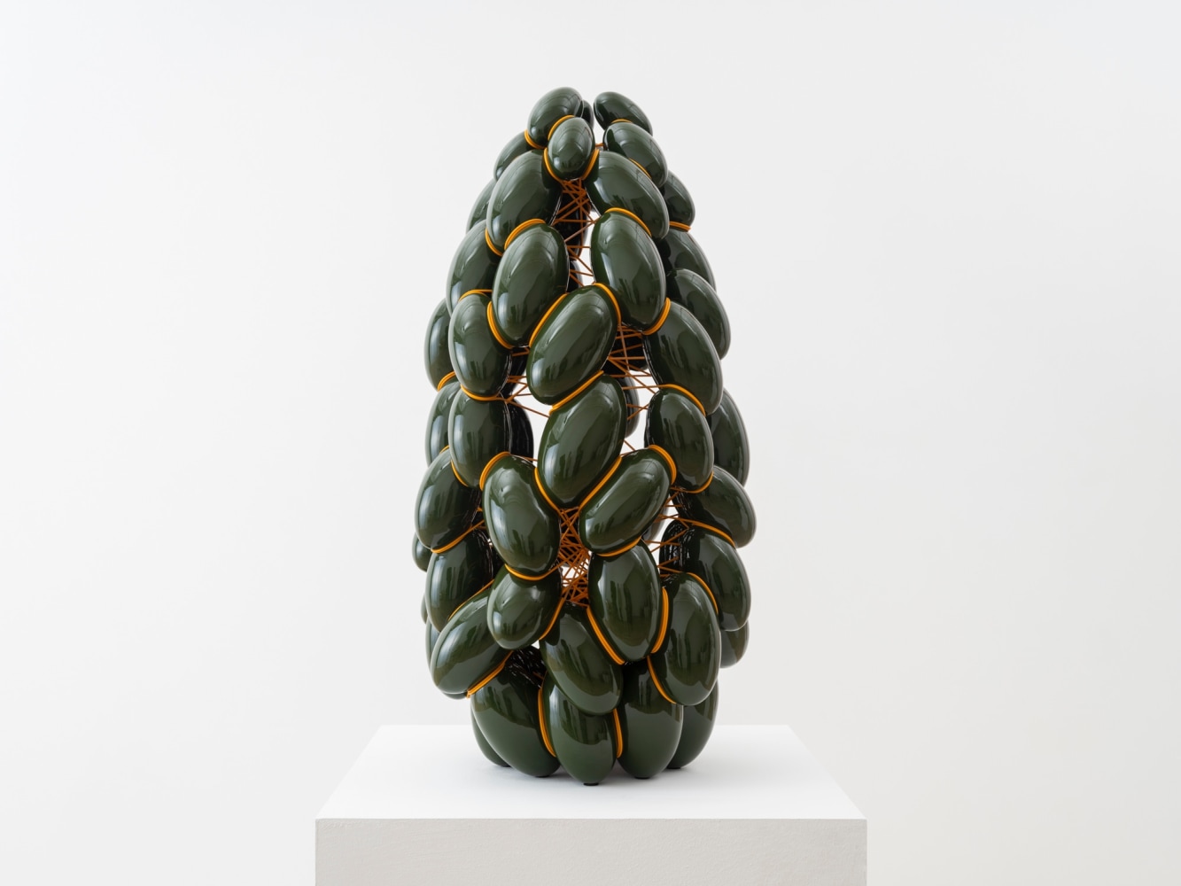 STEEN IPSEN
Ellipse 8, 2023
Glazed earthenware, PVC
28.75" H x 15" Dia.