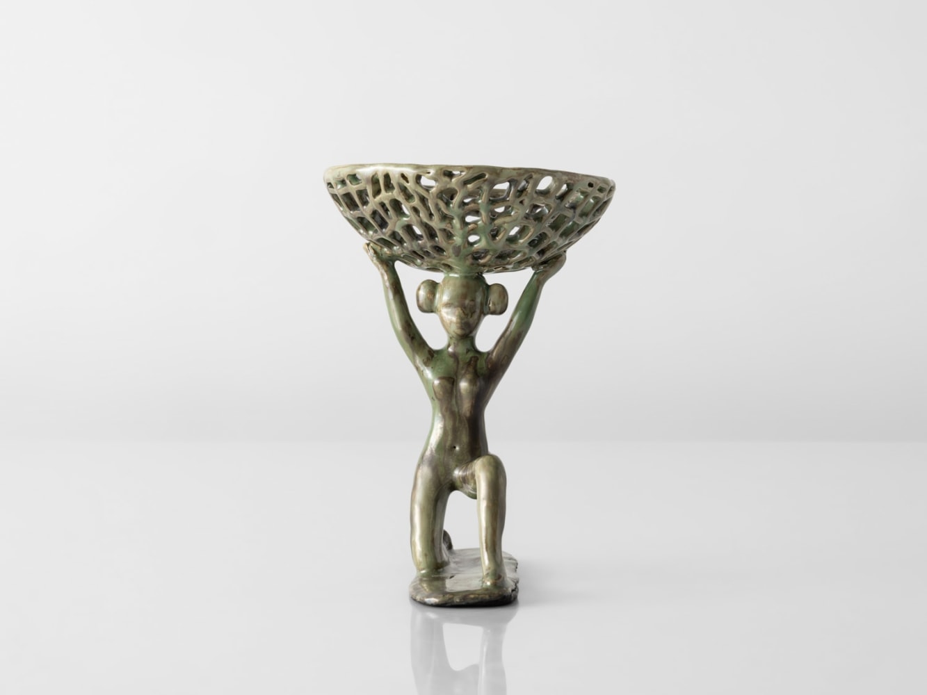 EUN-HA PAEK
Bowl with Figure, 2022
Glazed stoneware
7.25" H x 5.5" W x 5.5" D