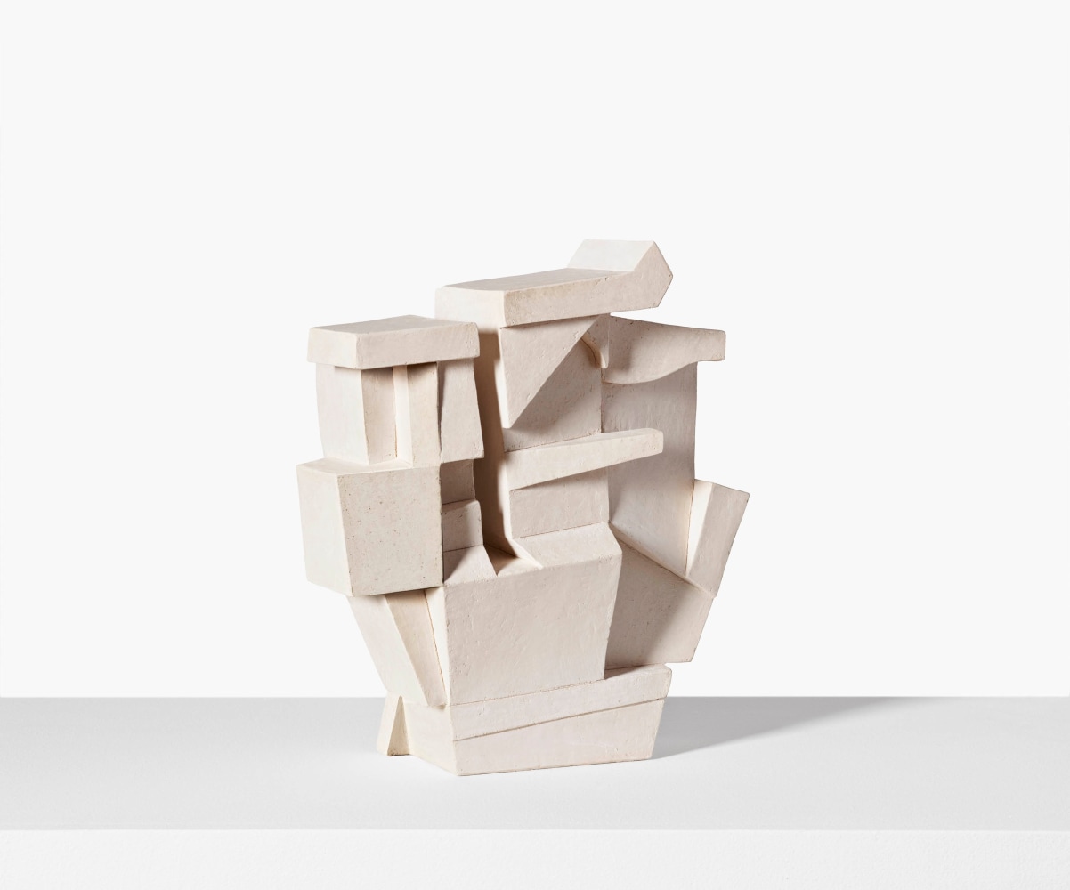 KAREN BENNICKE
MP IIIB, 2024
Terracotta and stoneware, slab built
13&amp;quot; H x 11&amp;quot; W x 5&amp;quot; D