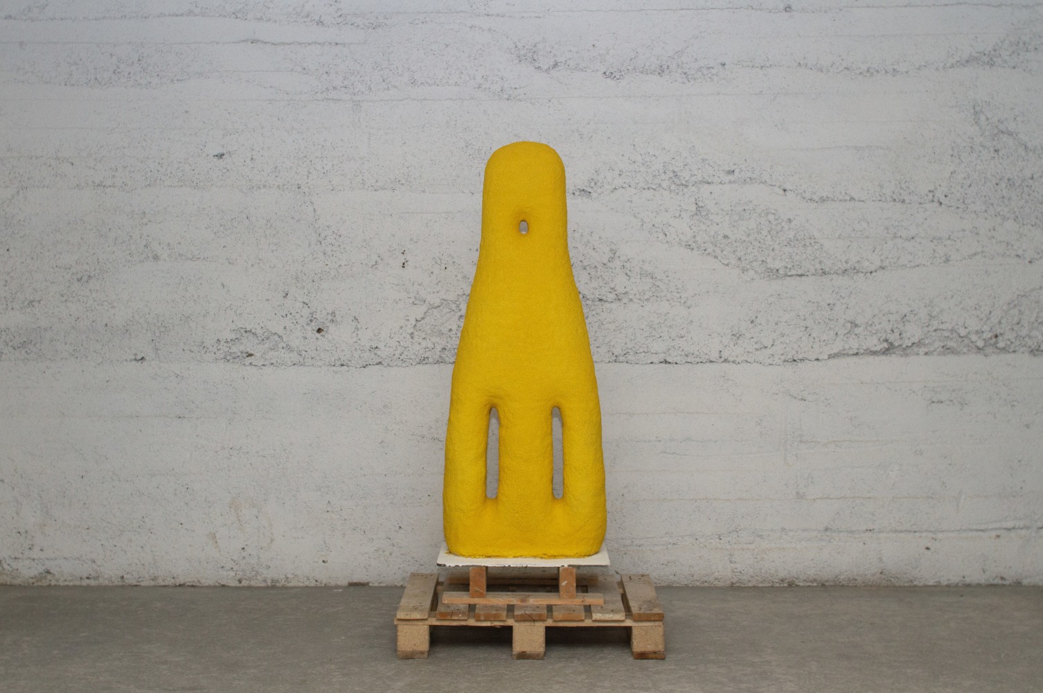 SIGVE KNUTSON
Shotcrete Ceramics Yellow, 2024
Unglazed stoneware
50.75&amp;quot; H x 20.5&amp;quot; W x 10.25&amp;quot; D