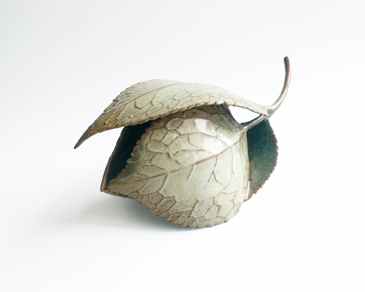 MARIANNE NIELSEN
Four Leaves, 2023
Glazed stoneware
3.5&amp;quot; H x 9&amp;quot; W x 4&amp;quot; D