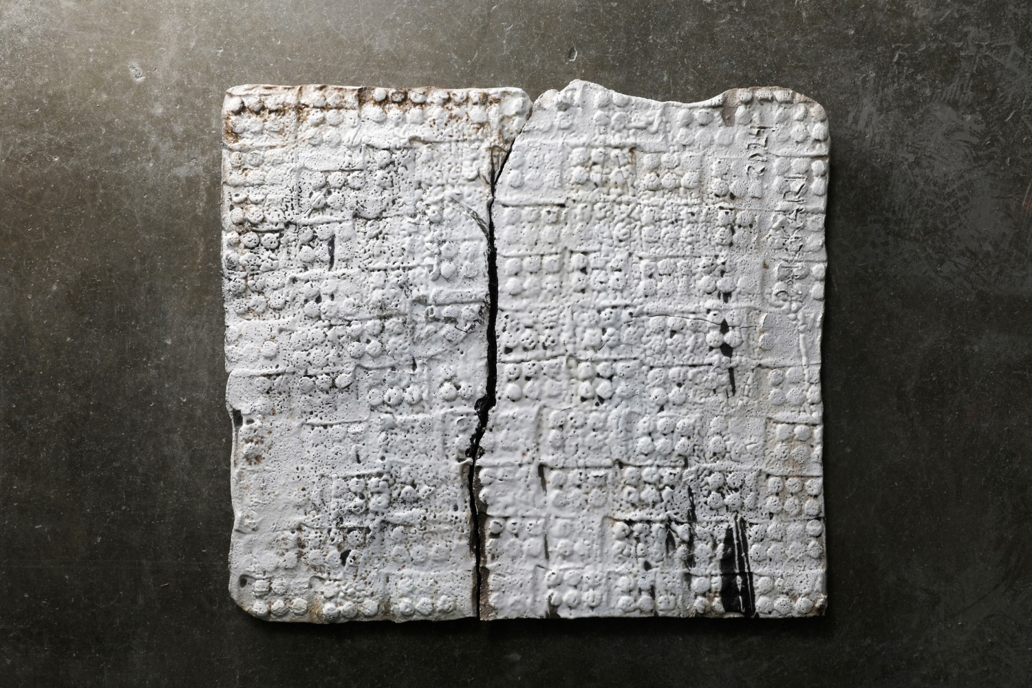 PEKKA PAIKKARI
First Snow, 2024
Glazed stoneware, reclaimed wood
29" H x 32" W